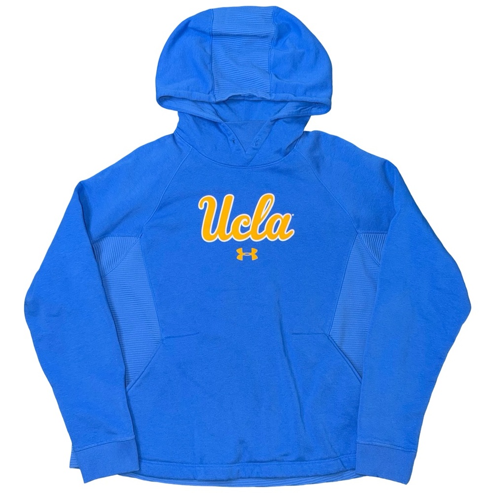 Under Armour‎ UCLA Bruins royal blue pullover hoodie. Coldgear L